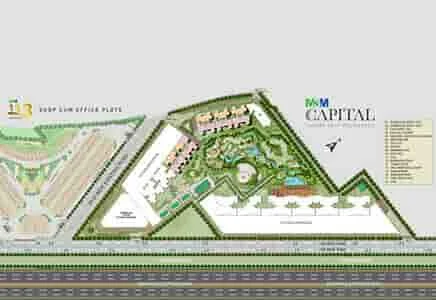 M3M The Cullinan masterplan